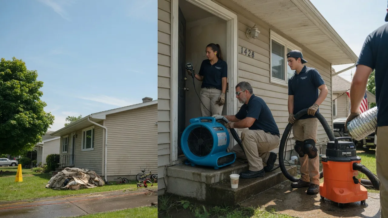 Water Damage Restoration in Hamilton, IN near me